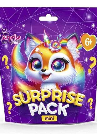 Игрушка антистресс surprise pack mini 3 пурпурный с сюрпризами vt8040-03 тм vladi toys 7 копійок