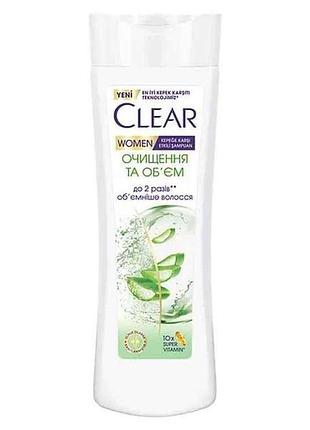 Шампунь 350мл очищення та обєм тм clear