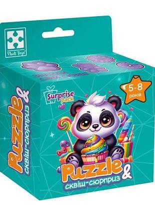 Пазли із сюрпризом панда vt8030-08 тм vladi toys 7копійок
