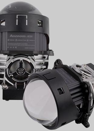 Автомобильные светодиодные led линзы ams ultimate u13 truck 5500k f/r 3" дюйма 68\73w 24v фуры, грузовика
