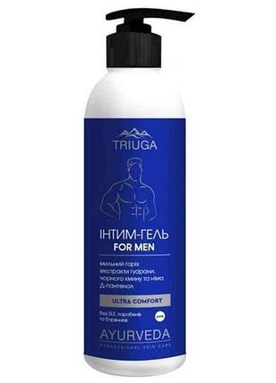 Гелі для інтимної гігієни 300мл «for men» для чоловіків тм triuga 7копійок