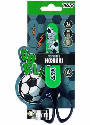 Ножиці дитячі 13 см у футлярі, "football" 480486 yes