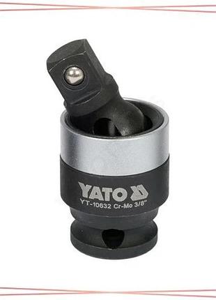 Подовжувач карданний ударний yato 1/2" 63 мм для ударних робіт муфта карданна для механізмів sku_yt-10632