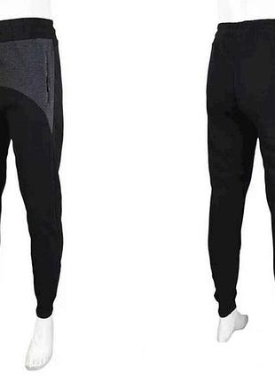 Спортивные штаны черный мужские зима арт.r2497-art_1000082 р.l тм мир 7 копійок