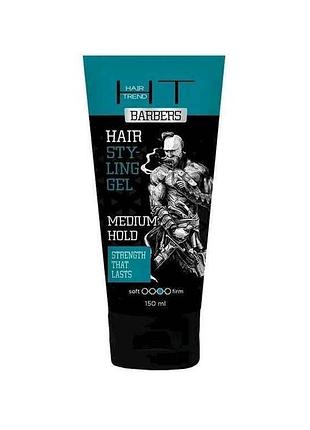 Гель для волос 150мл средняя фиксация тм hair trend 7 копійок