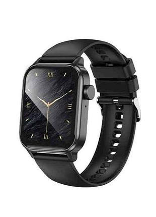 Смарт-годинник y26 bt5.0 call lcd1.81 ipx4 230mah чорний тм hoco 7копійок