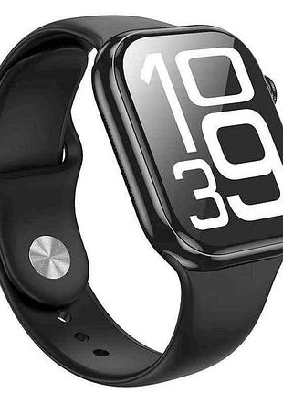 Смарт-годинник y30 bt5.3 call lcd1.5 ip67 230mah чорний тм hoco