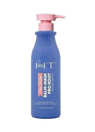 Бальзам-маска 750мл stay rooted «pro root» для ослабленого волосся тм hair trend 7копійок
