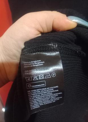 Коттоновое платье в рубчик h&amp;m 4