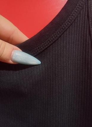 Коттоновое платье в рубчик h&amp;m 2