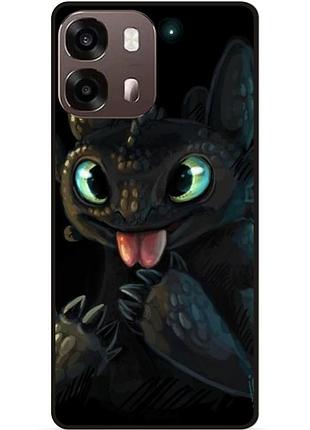 Чехол силиконовый для oppo a6s с картинкой как приручить дракона
