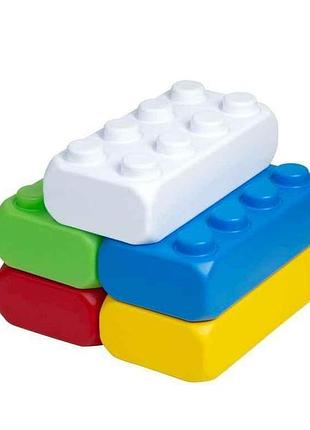 Набір конструктору mega brick 5шт №2 арт.115/25 (8 кнопок 5шт) тм бамсік 7копійок
