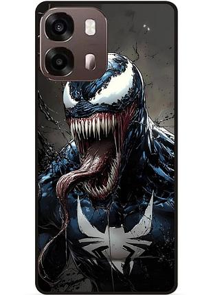 Чехол силиконовый бампер для oppo a6s с рисунком карнаж веном venom