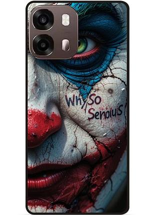 Чехол силиконовый бампер для oppo a6s с рисунком джокер бэтмен