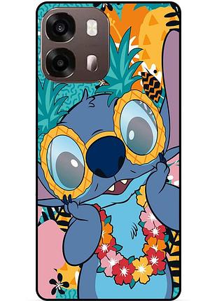 Силіконовий бампер чохол для oppo a6s з малюнком стіч stitch