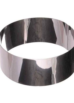 Кольцо из нерж. стали для гарнира(d=10см h=4cм) vt6-15319 тм vitol 7 копійок