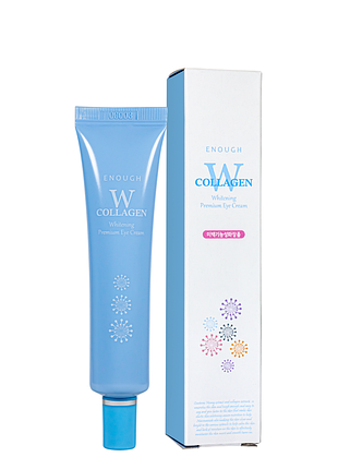 Крем під очі освітлюючий з колагеном enough w collagen whitening premium eye cream 30 мл daily skin care