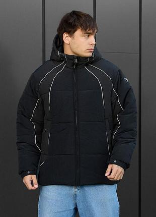 Молодіжна зимова куртка staff valt navy & black