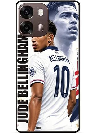 Силіконовий чохол бампер для oppo a6s з малюнком джуд беллингем jude bellingham