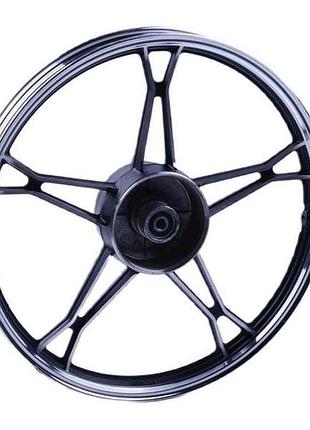 Диск задній 17*1,4 литий, барабанне гальмо (black) 3kg - дельта/альфа tt-077-delta тм tata 7копійок