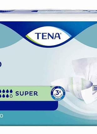 Підгузники для дорослих slip super large (92-144 см), 30-шт. тм tena 7копійок