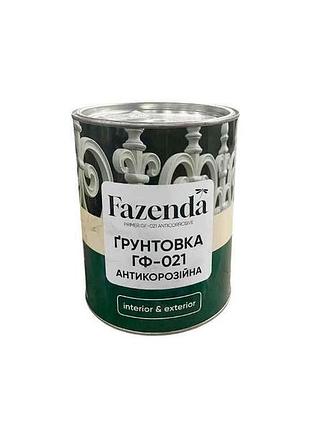 Грунтовка алкидная серый 2,8кг гф-021 тм fazenda 7 копійок