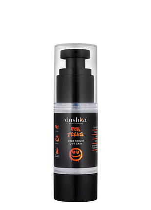 Сироватка для обличчя для підлітків dushka "для сухої шкіри", 30 мл daily skin care