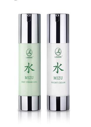Набір кремів mizu cream-gel на основі зеленої ікри