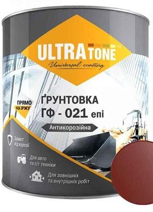 Грунтовка алкідна червоно-коричневий 2,8кг гф-021 епi тм ultra tone 7 копійок