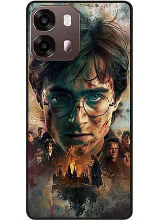 Чохол силіконовий бампер для oppo a6s з малюнком harry potter гаррі поттер