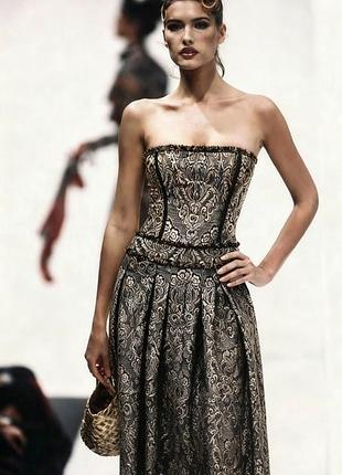 Гра в барокко: сукня dolce gabbana