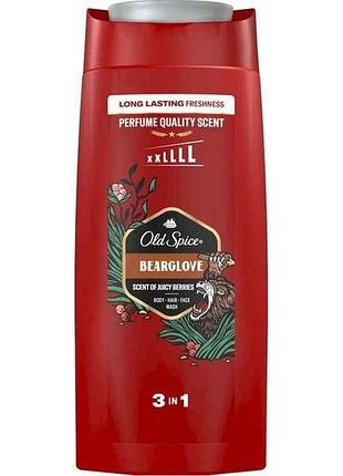Гель-шампунь для душу 675мл bearglove тм old spice 7копійок