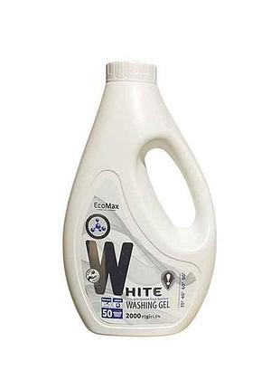Гель для прання білизни white 2л тм ecomax 7 копійок