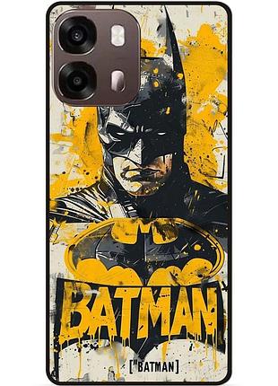 Силіконовий бампер чохол для oppo a6s з малюнком batman dc бэтмен