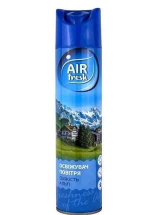 Освiжувач повiтря спрей 300мл свіжість альп тм air fresh 7 копійок
