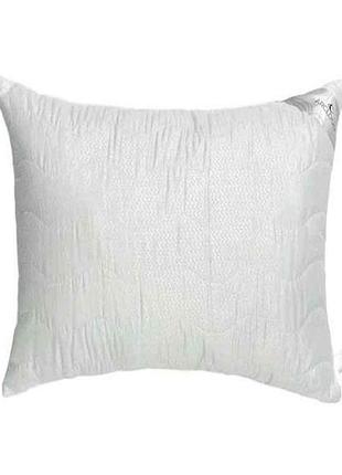 Подушка classic мікрофібра geometry white білий 12мм р.70*70 тм arcloud 7 копійок