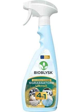 Засіб для прибирання 500мл універсальний знежирювач sgrassatore 4в1 ʼʼultraxʼʼ тм bioblysk