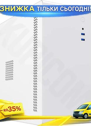 Ku корпус gamemax mini universal fit tower white для пк micro atx mini itx компактный системный блок с uni2l_k
