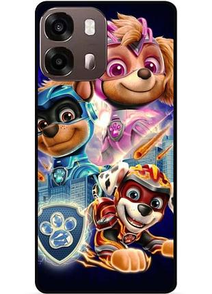Чехол силиконовый для oppo a6s щенячий патруль
