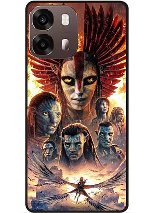 Чохол силіконовий бампер для oppo a6s з малюнком avatar аватар