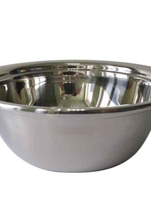 Миска глибока нерж. 34см/6,1л, в/с глянец vt6-18957 тм vitol 7 копійок