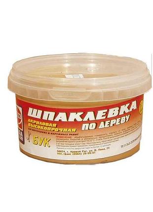 Шпатлівка по дереву колерована (бук) 0,5кг тм родаcolor 7 копійок