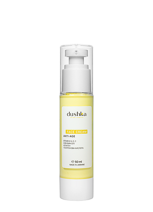 Крем для лица антивозрастной dushka с коллагеном и коэнзимом q10, 50 мл daily skin care