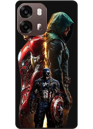 Силіконовий чохол бампер для oppo a6s з картинкою doomsday доктор дум avengers