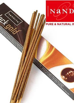 Ароматические палочки черное золото nandita black gold