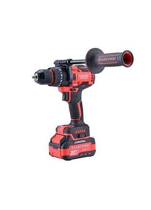 Шуруповерт аккумуляторный 20в 20в 4аг ударный scd3-20 brushless кейс 2акб usb-type c тм start pro 7 копійок