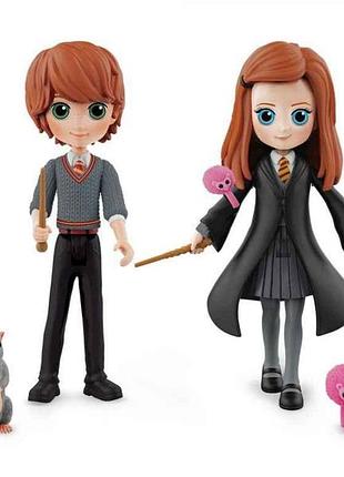 Набір ігровий wizarding world світ чарівників (рон, джинні, короста) sm22005/7657 тм spin master
