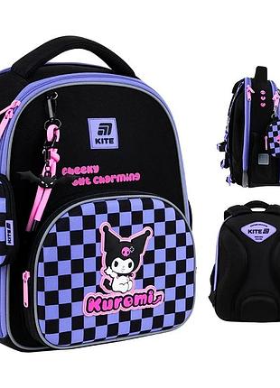 Рюкзак школьный каркасный kite education kuromi hk25-556m