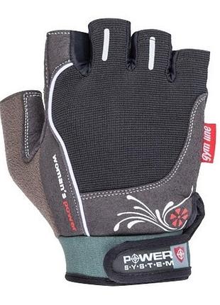 Перчатки для фитнеса power system ps-2570 woman's power женские black xs