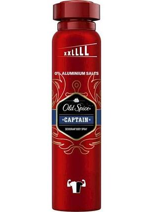Дезодорант-аэрозоль captain 250 мл тм old spice 7 копійок